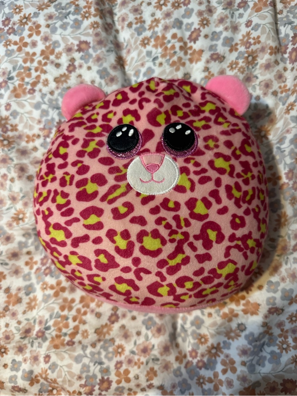 TY Pet- Pink Leopard - Picture 2 of 3